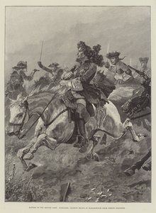 Slag fra den britiske hær, Ramillies, Narrow Escape of Marlborough fra French Dragons